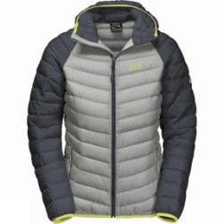 Jack Wolfskin Womens Zenon Storm Jacket Grey Haze/Ebony